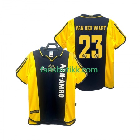 Fotballdrakt AFC Ajax VAN DER VAART 23 2000 2001 Retro Bortetrøye Kortermet